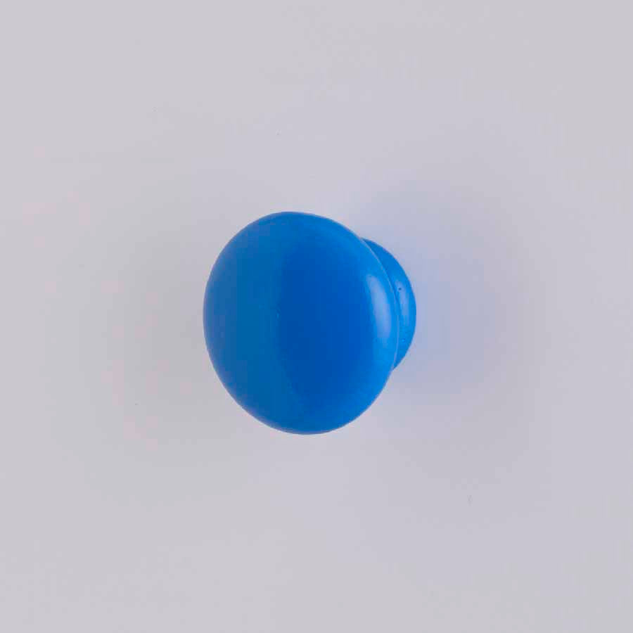 Blue round handles