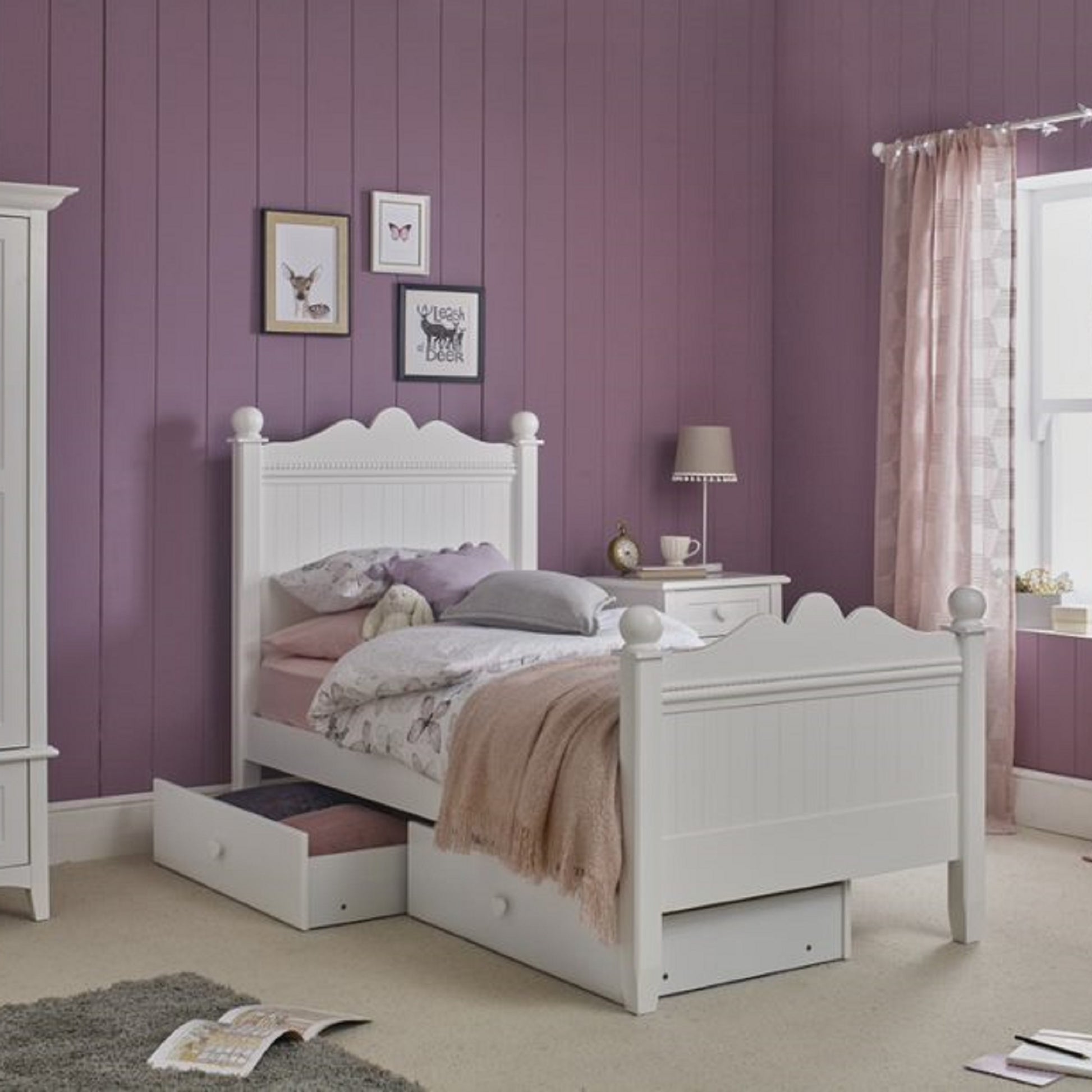 Princess Storage Bed