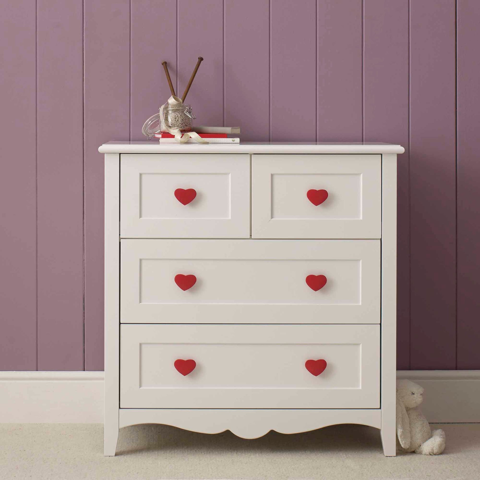 Princess 4 Drawer Dresser