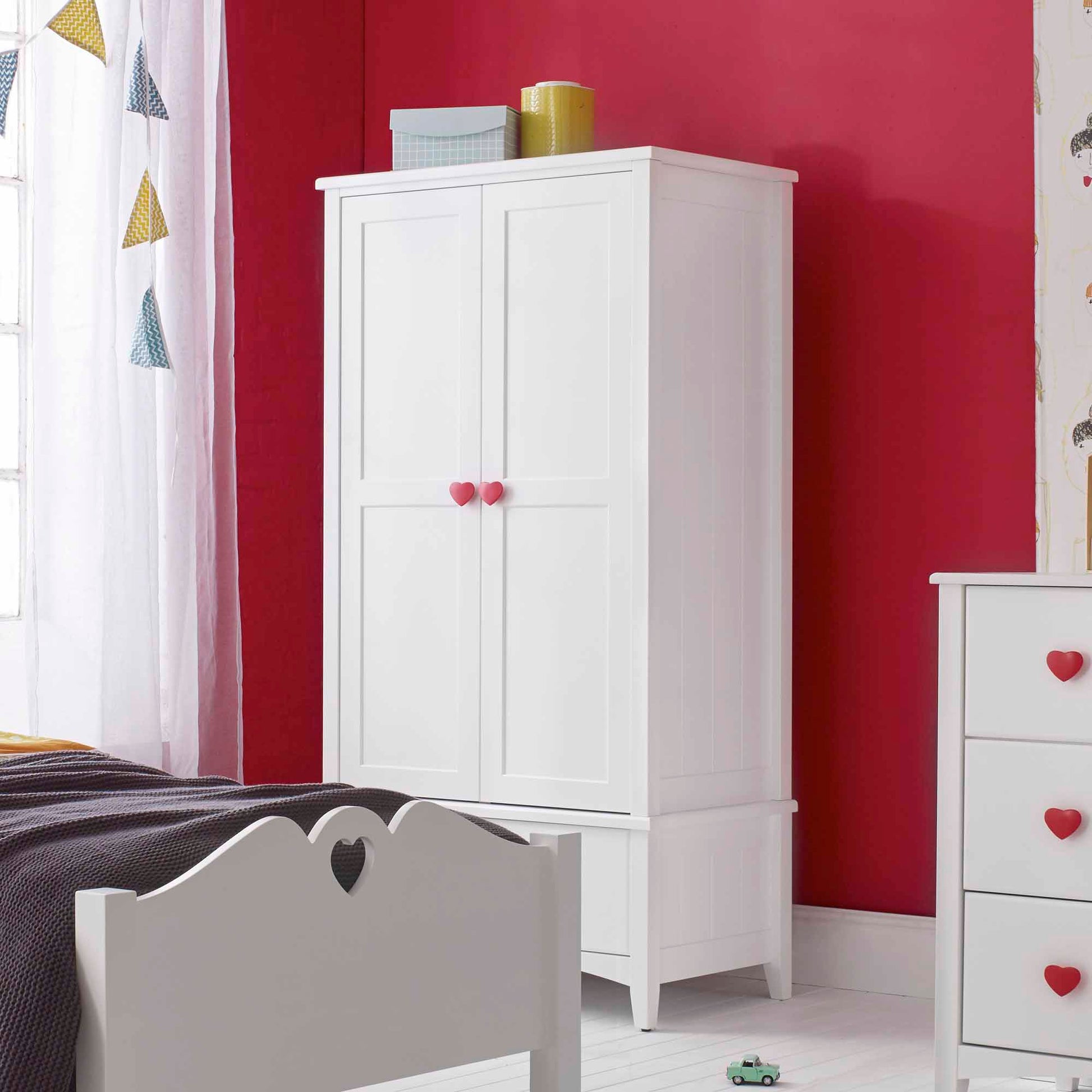 Holly White Double Wardrobe
