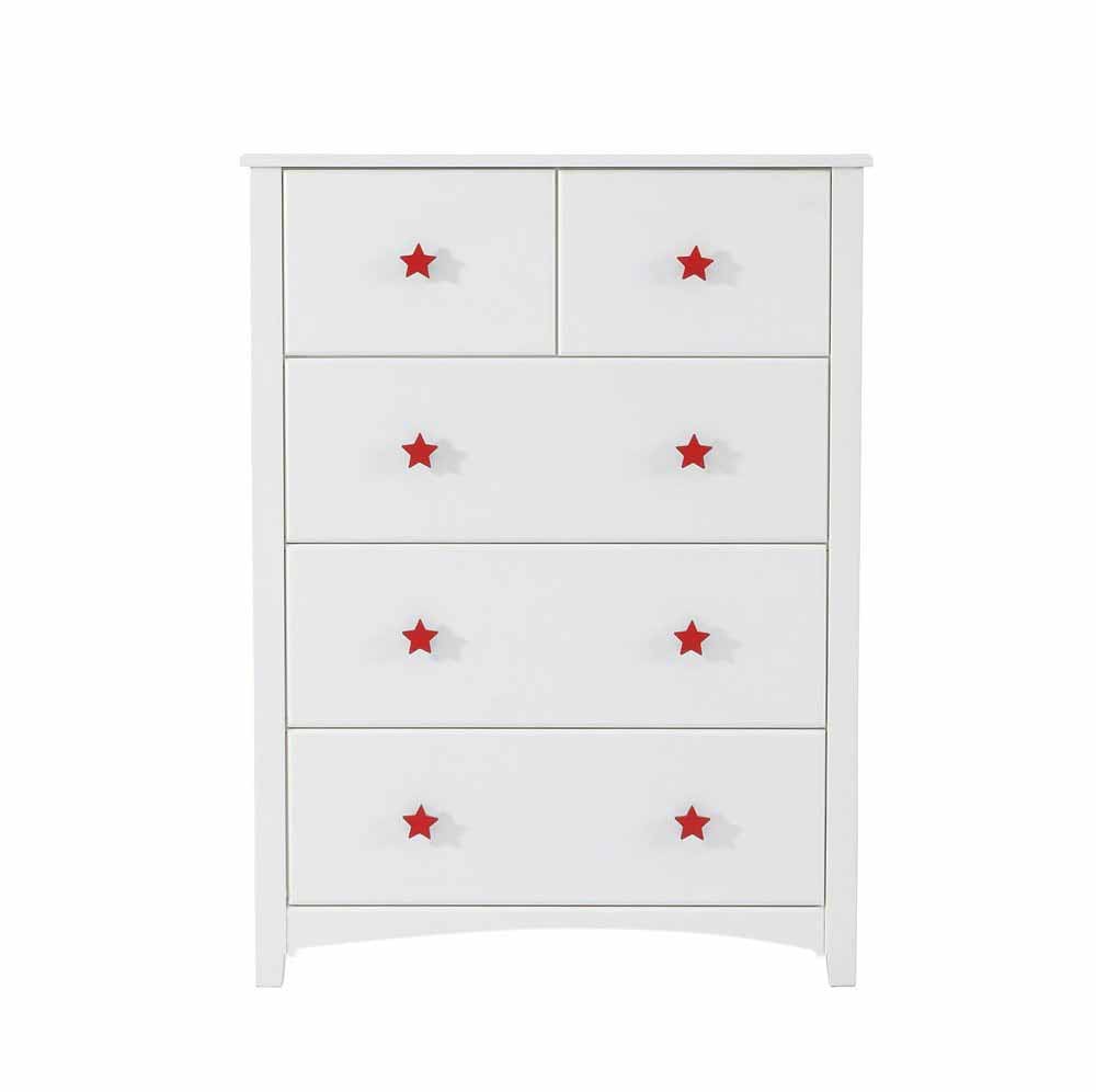 Starlight 5 Drawer Chest of Drawers