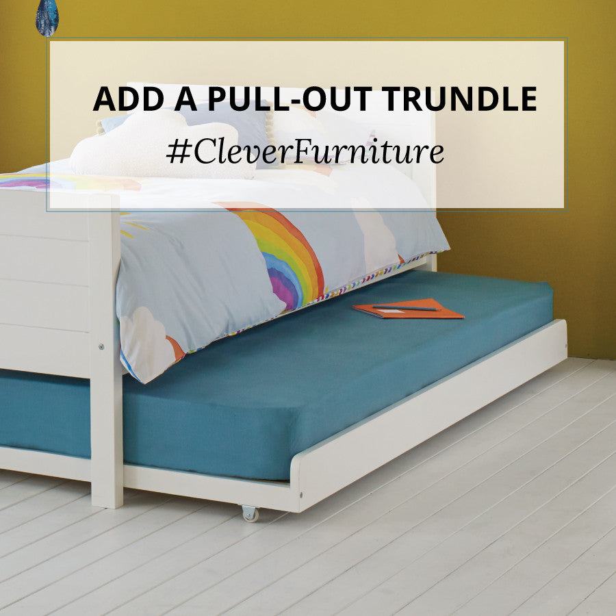 trundle bed single kids