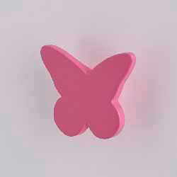 Pink butterfly handles