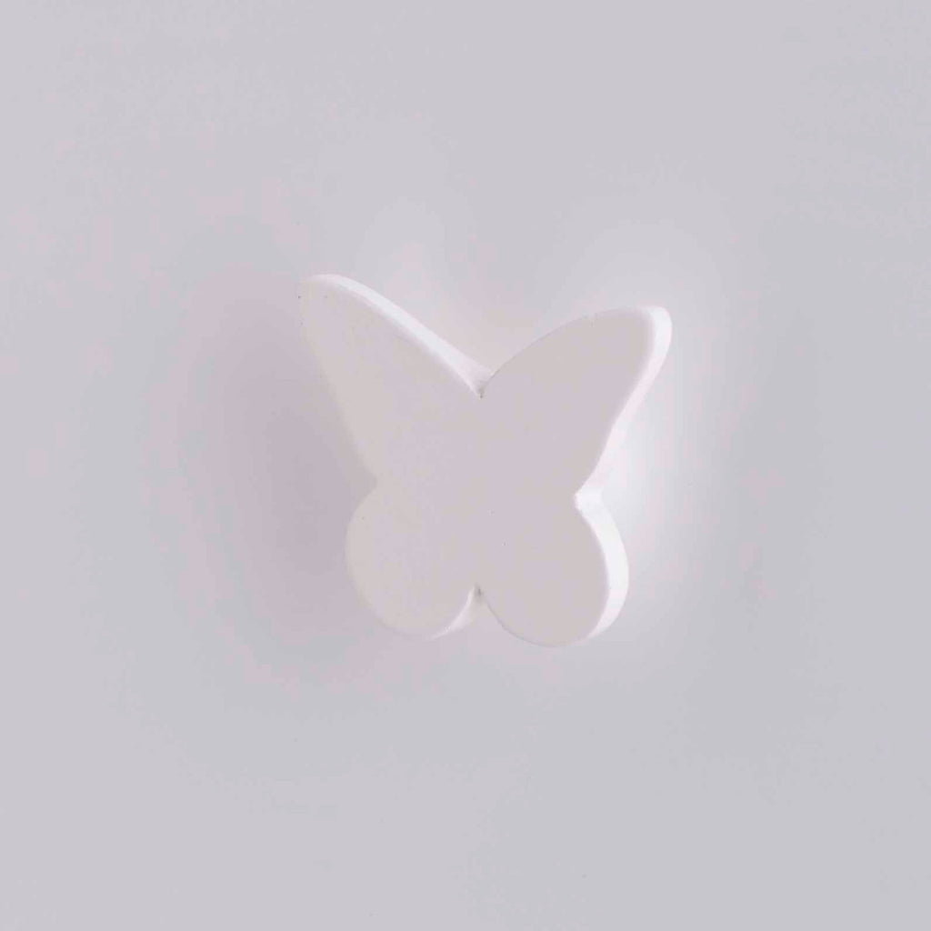 White Butterfly Handles