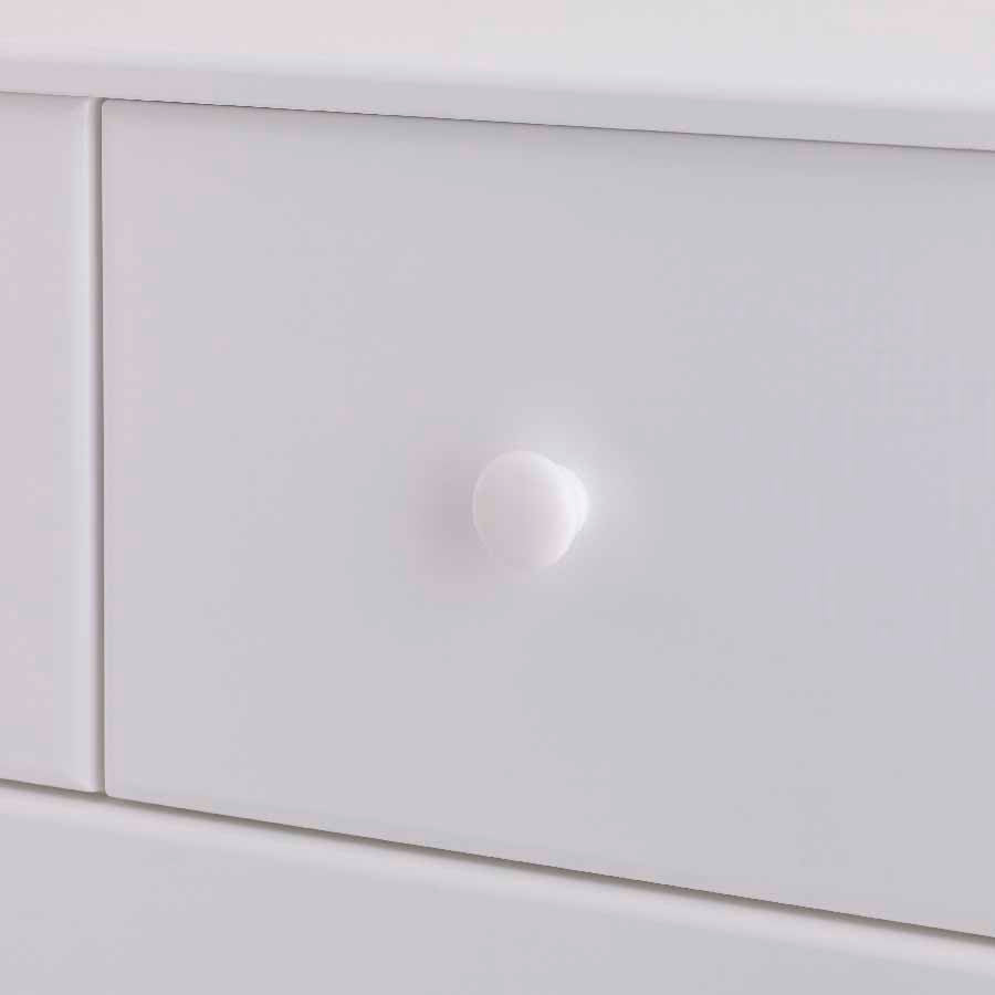 White round handles