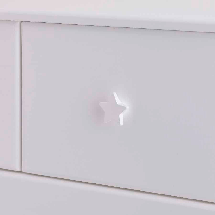 White star handles