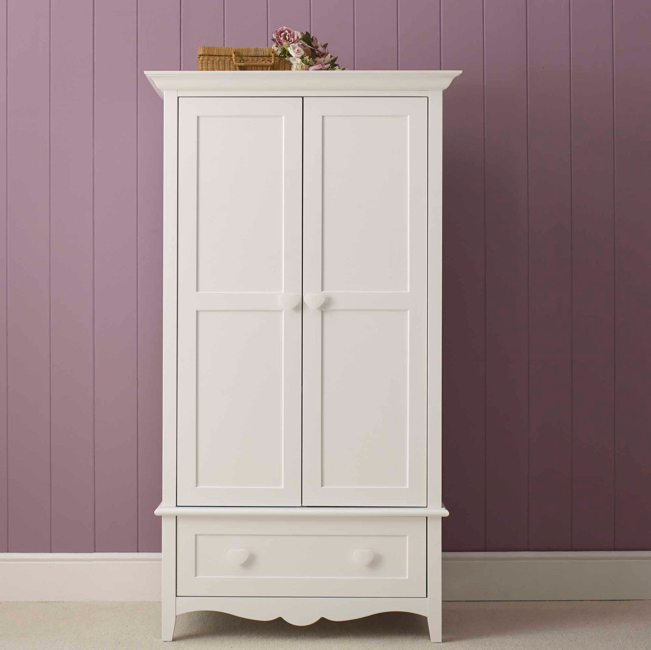 girls double door wardrobe