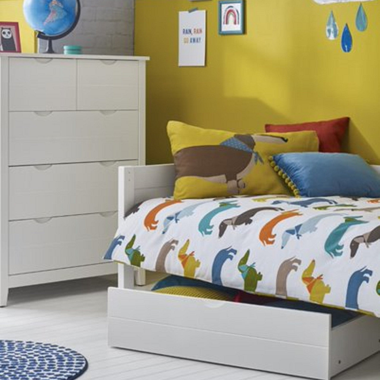 single storage bed