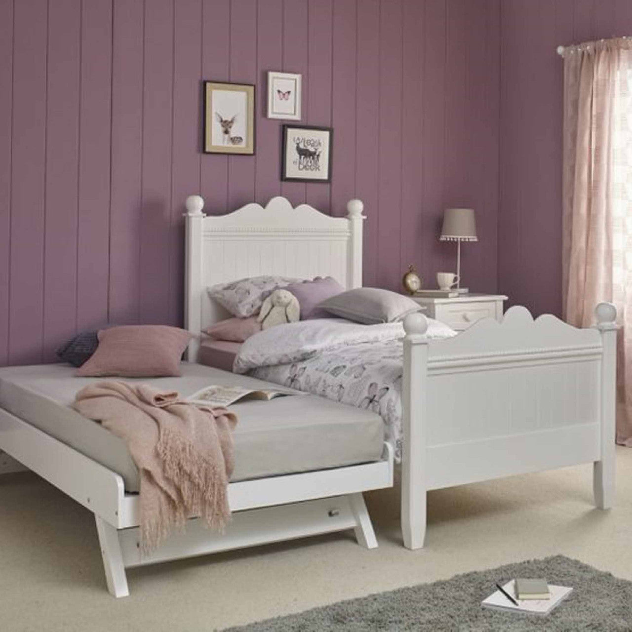single bed with trundle pop up bed