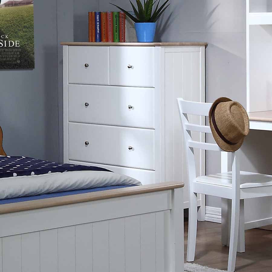 chest of drawers white wood children
