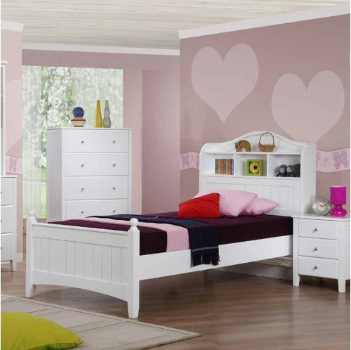 Wooden storage drawers set bedroom Alexia