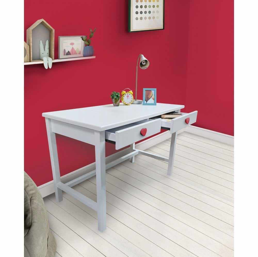 White wooden storage set holly