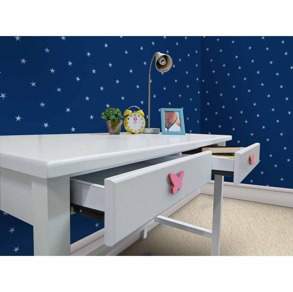 Nevis  Learning desk space bedroom storage Butterfly handles