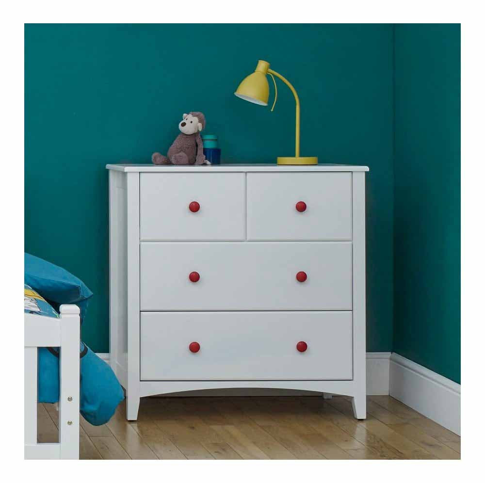 4 drawer chest storage large drawers small drawers