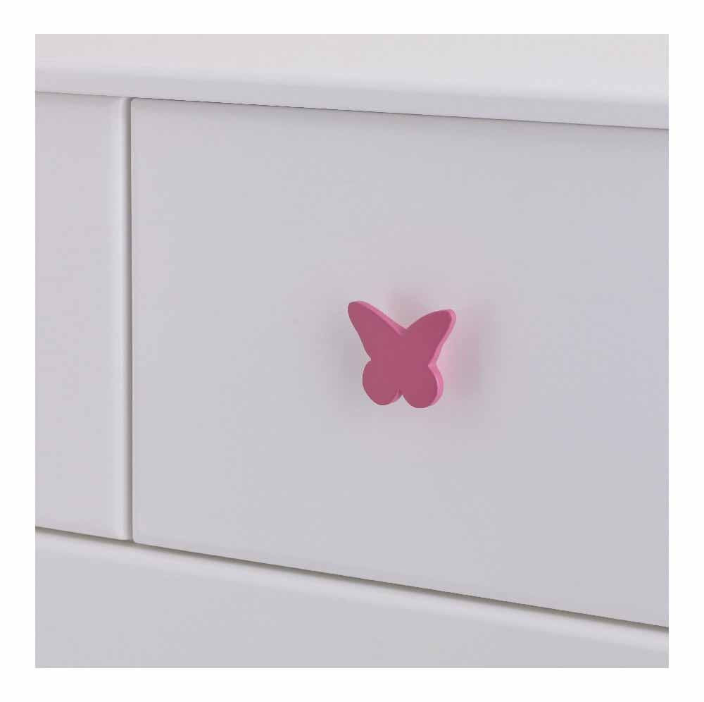 kids furniture Pink handle Butterfly